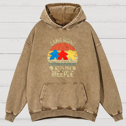 Board Game Vintage Distressed Hoodie