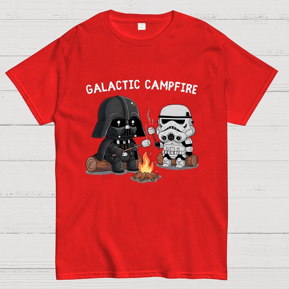 Galactic Campfire Geek T-Shirt