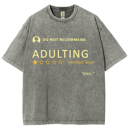 Verified Review Vintage Distressed T-shirt