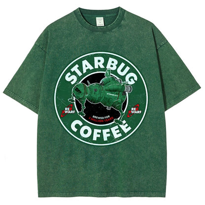 Cosmic Café Vintage Distressed T-shirt
