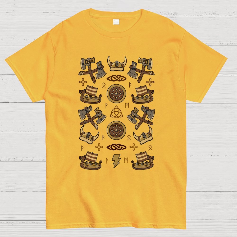 Fantasy Vikings Geek T-Shirt