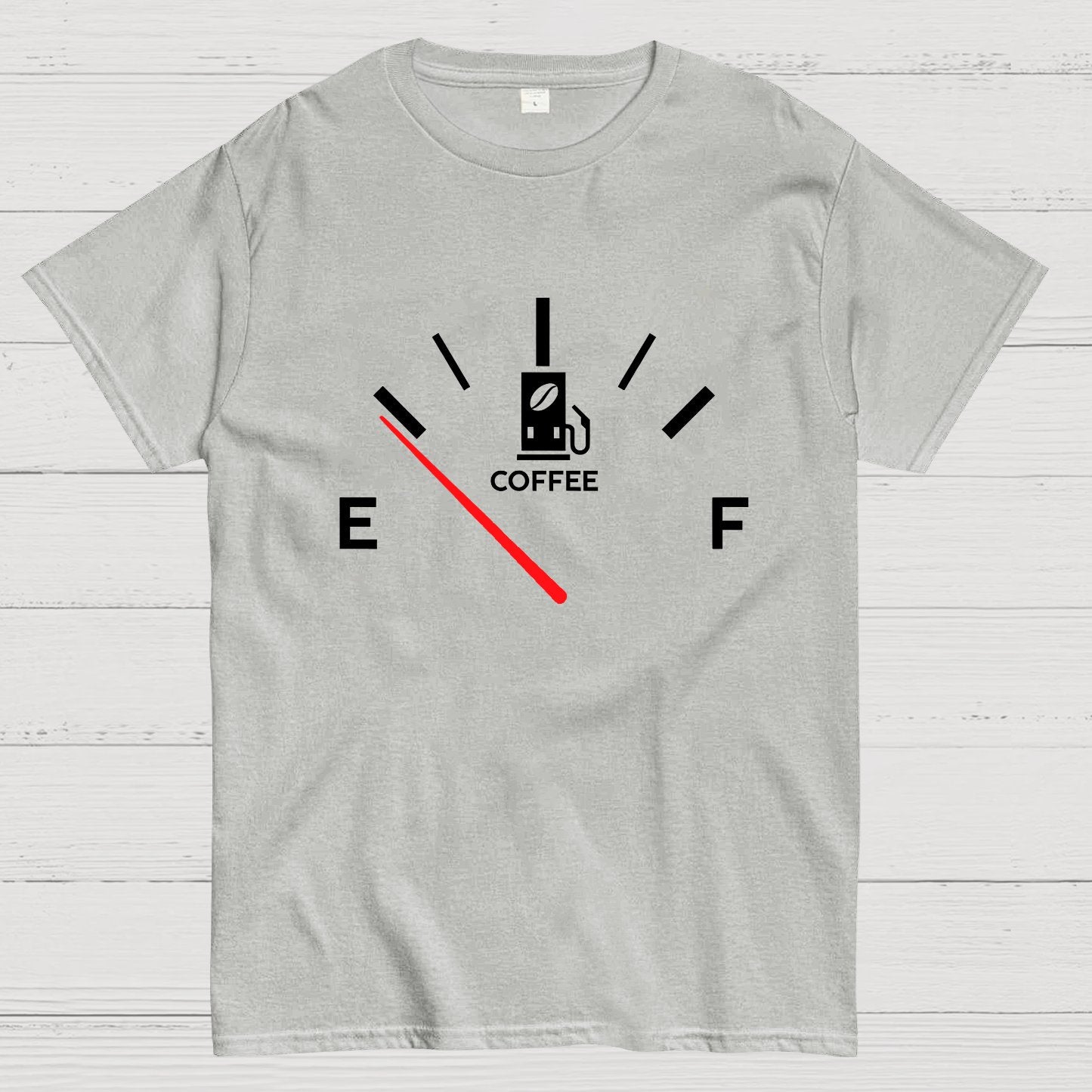 Coffee Gas Station Geeky T-Shirt