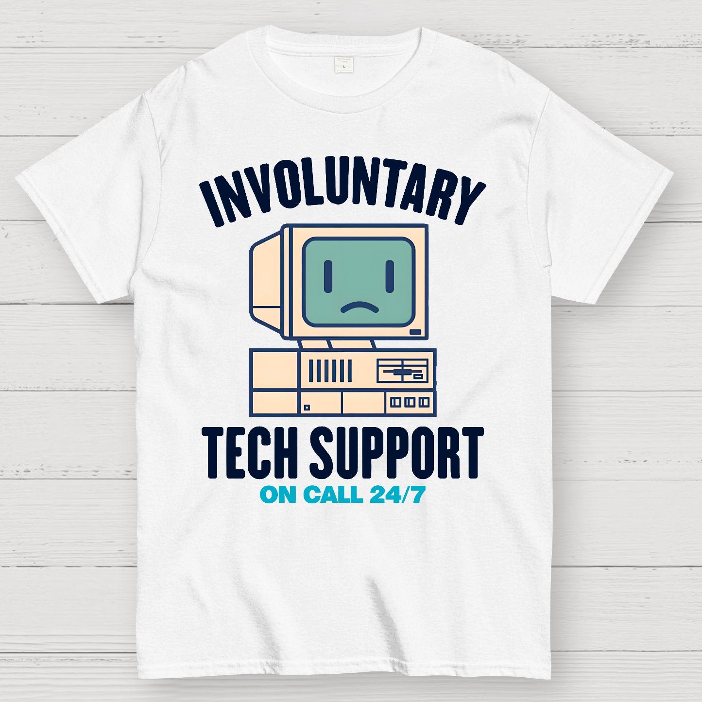 Involuntary Tech Support Geek T-Shirt