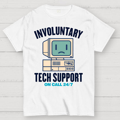Involuntary Tech Support Geek T-Shirt