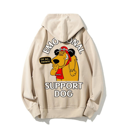 Support Or Not? Printed Back Unisex Cotton Hoodie