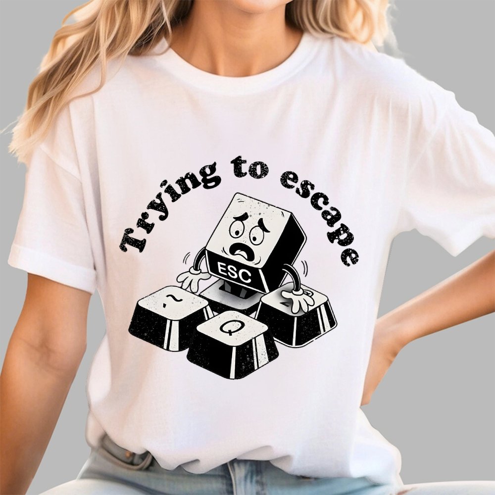 Trying to Escape Geek T-Shirt