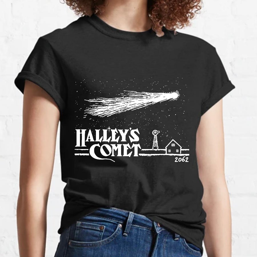 Halley's Comet Funny Geeky T-Shirt