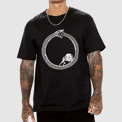 Sisyphus In Ouroboros Geek T-Shirt