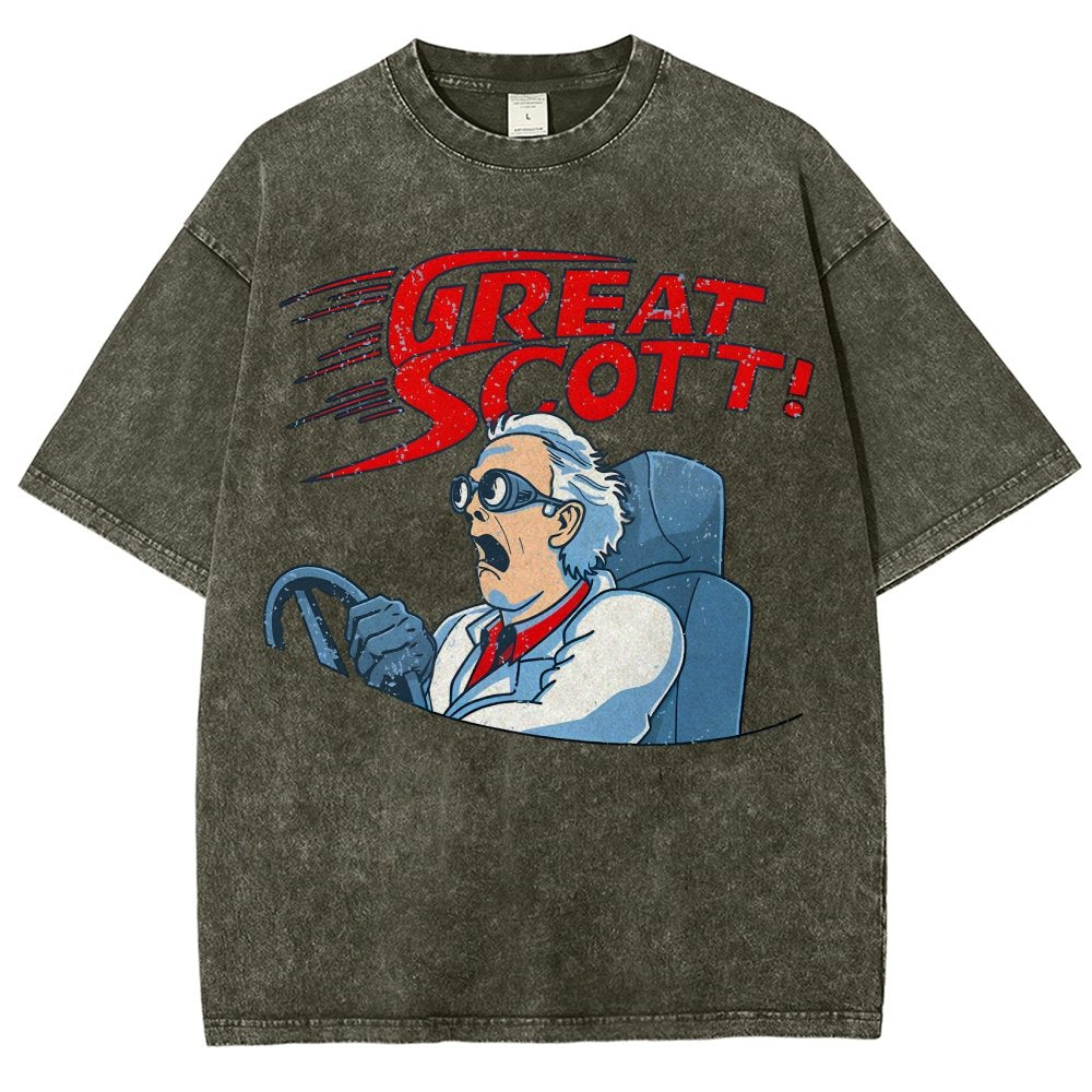 Time Racer Vintage Distressed T-shirt