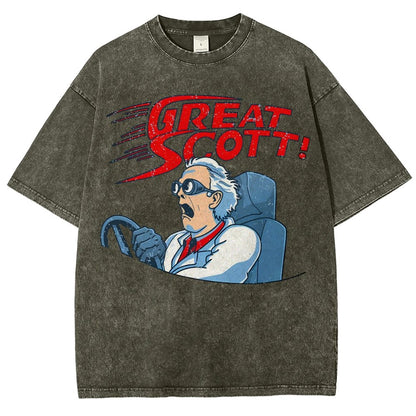 Time Racer Vintage Distressed T-shirt