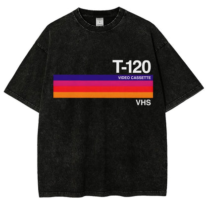 Dusk Video Cassette VHS Vintage Distressed T-shirt