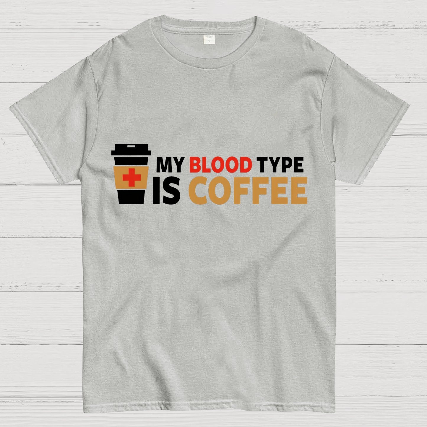 MY BLOOD TYPE Geeky T-Shirt