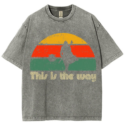 The Retro Way Vintage Distressed T-shirt