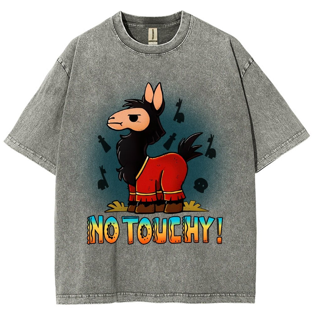 No Touchy! Vintage Distressed T-shirt