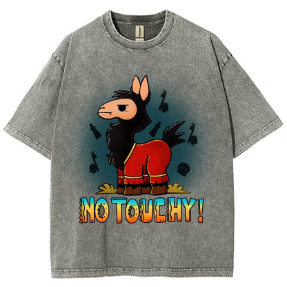 No Touchy! Vintage Distressed T-shirt