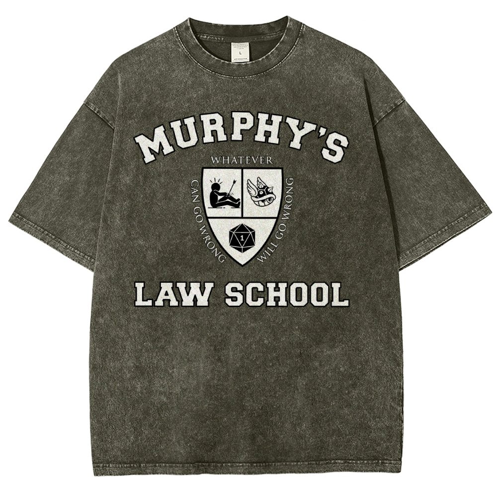 Murphy's Law School - Class of 2025 Vintage Distressed T-shirt