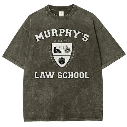 Murphy's Law School - Class of 2025 Vintage Distressed T-shirt