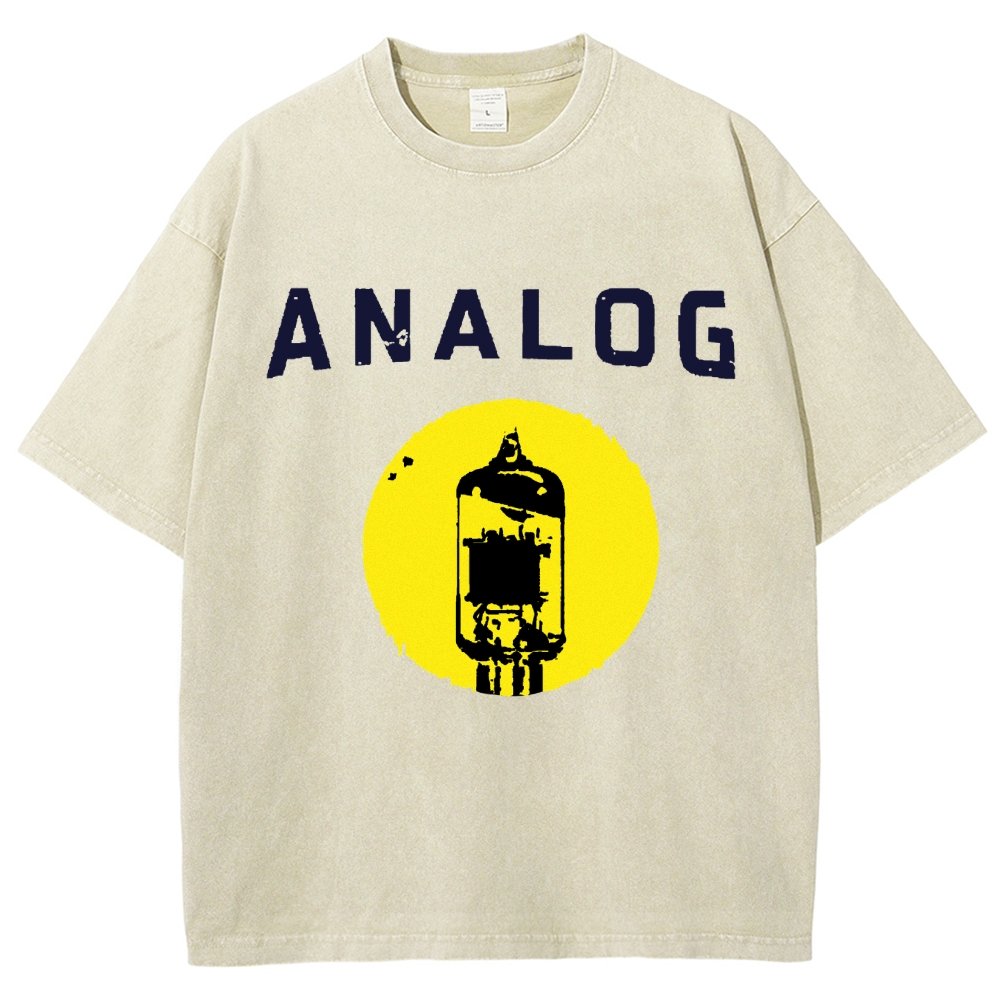 Vacuum Tube Analog Distressed Vintage Distressed T-shirt