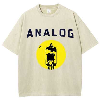 Vacuum Tube Analog Distressed Vintage Distressed T-shirt