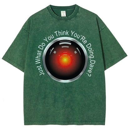 HAL-What Do You Think You’Re Doing,Dave? Vintage Distressed T-shirt