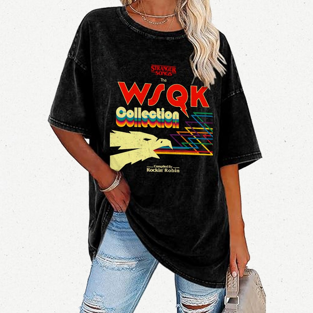 Mystery Songs The Squawk Vintage Distressed T-shirt