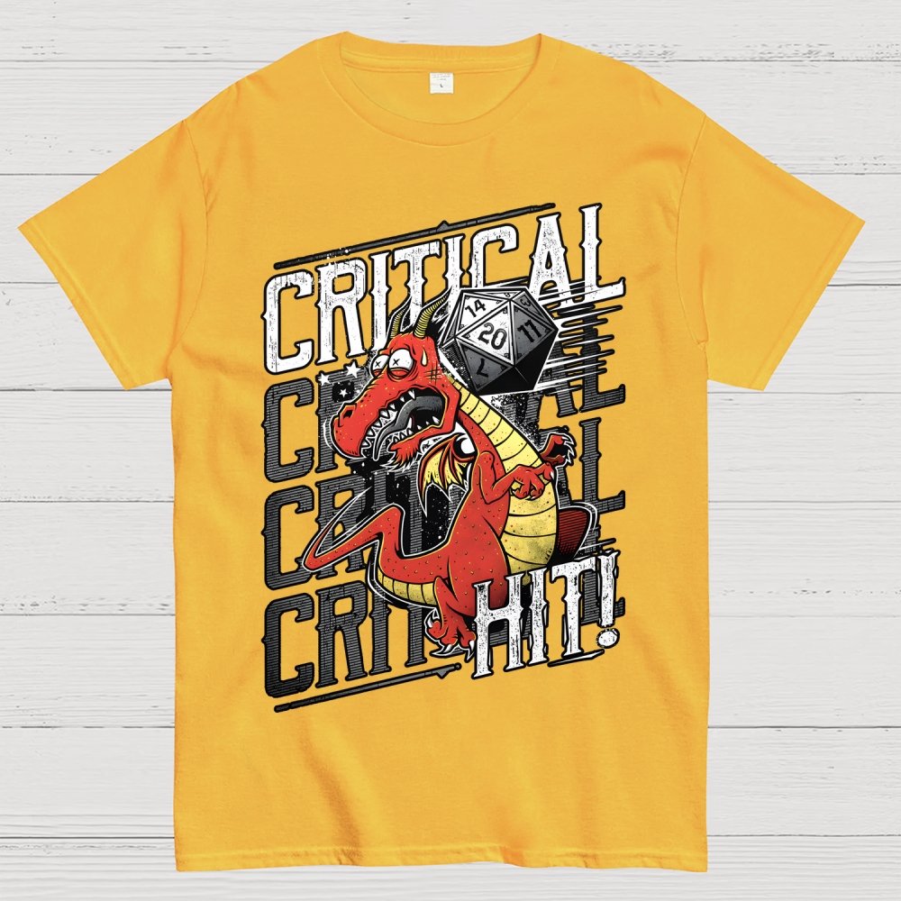 Super Crit Hit Geek T-Shirt
