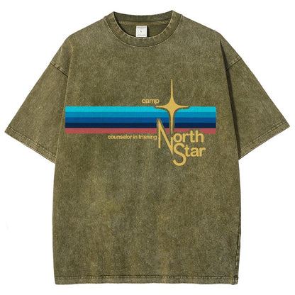 Camp North Star Vintage Distressed T-shirt