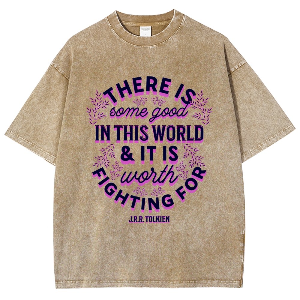 There is Some Good in This World Vintage Distressed T-shirt