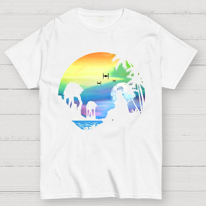 Conquer the paradise Geek T-Shirt