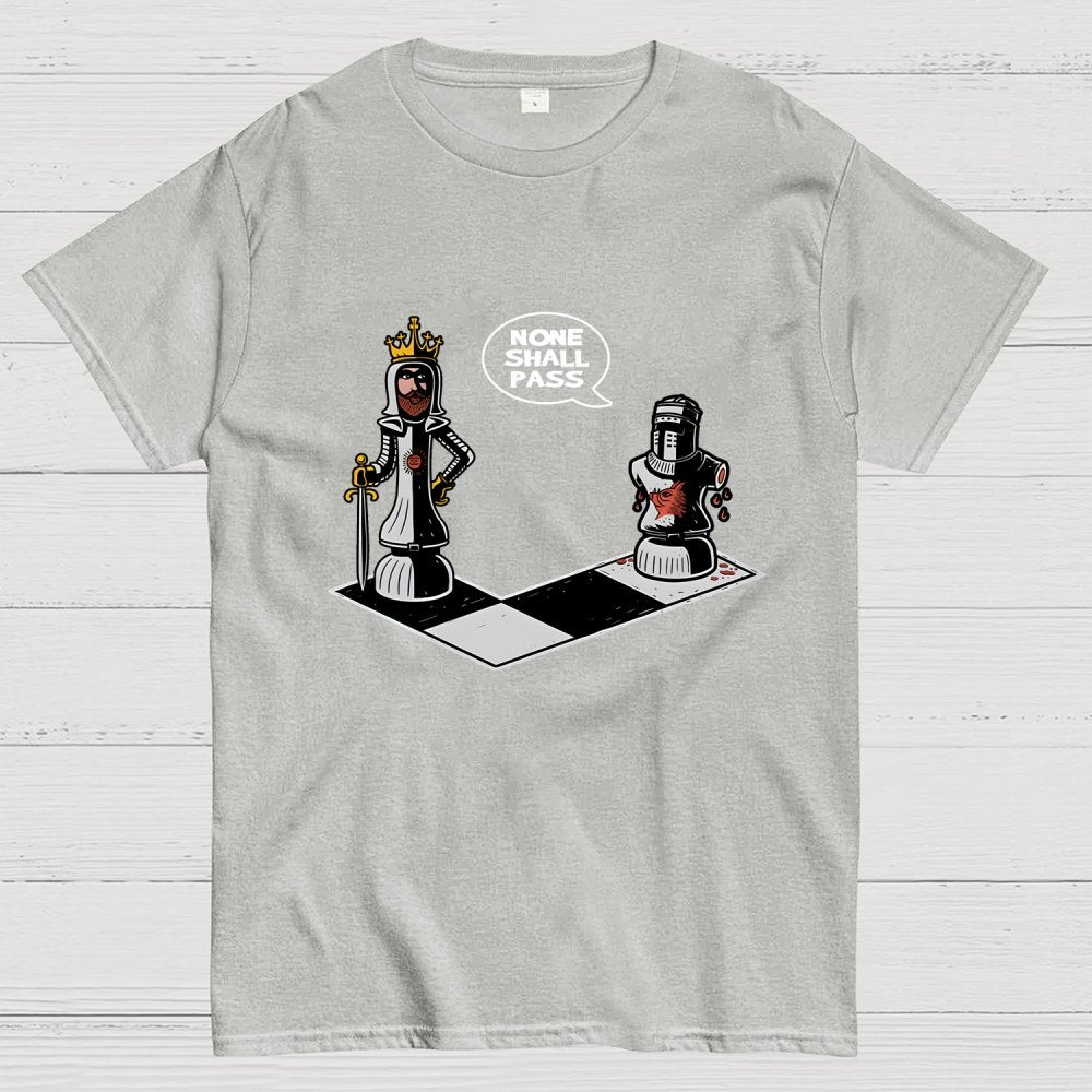 Black Knight Check Geek T-Shirt