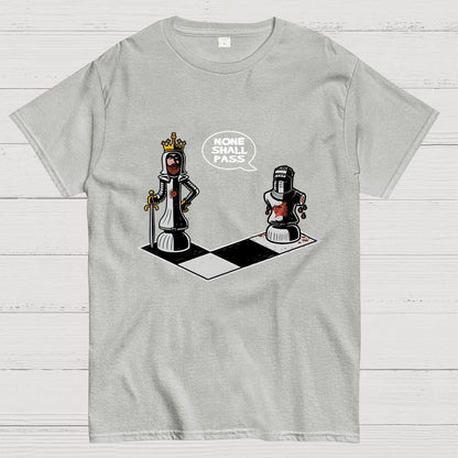 Black Knight Check Geek T-Shirt