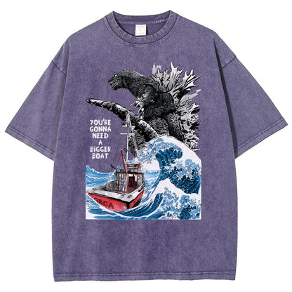 You need a bigger boat Funny Vintage Distressed T-shirt