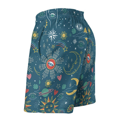 Sun God Symbol Geek Shorts