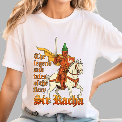 Sir Racha Art Print Geek T-Shirt