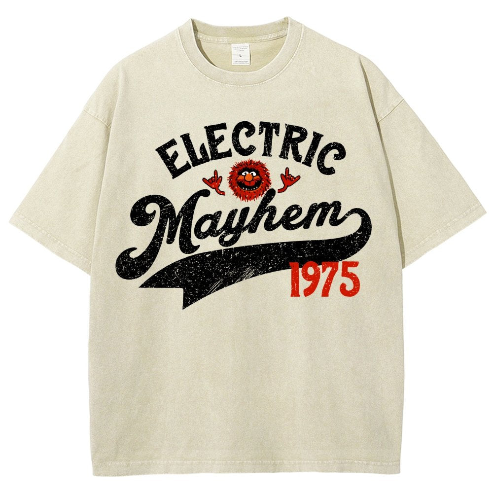 Team Mayhem Vintage Distressed T-shirt