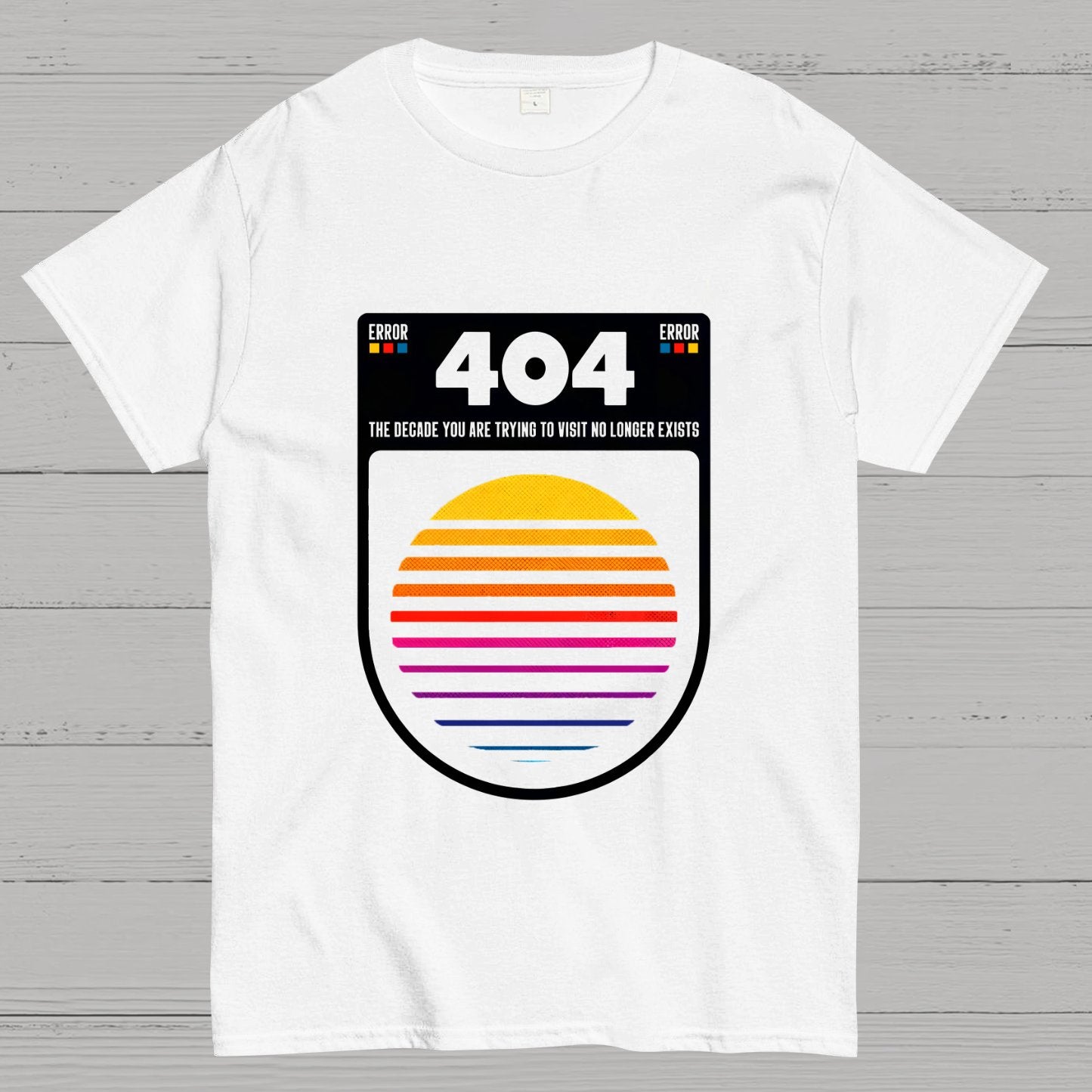 404 Decade Not Found Geeky T-Shirt