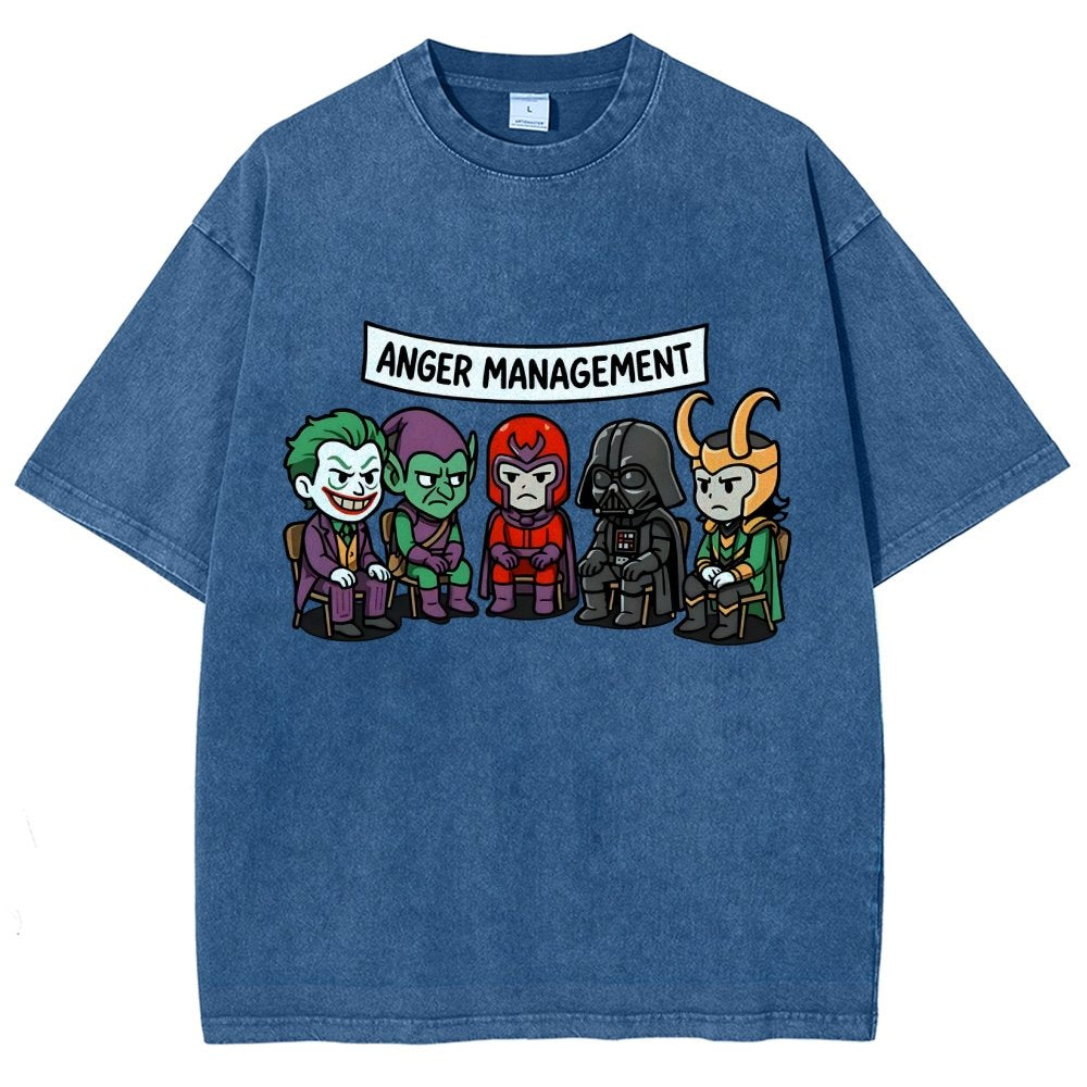 Anger Management Vintage Distressed T-shirt