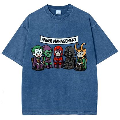 Anger Management Vintage Distressed T-shirt