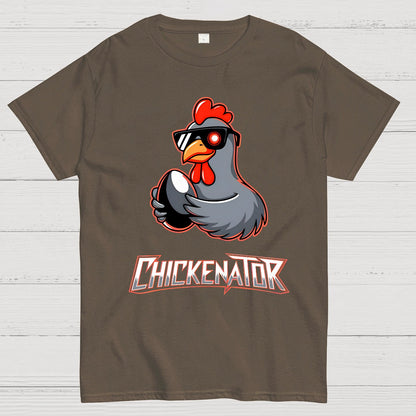 Chickenator, The Future Chicken Geek T-Shirt