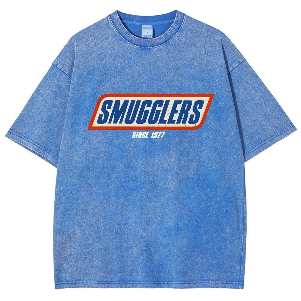 Smugglers 1977 Vintage Distressed T-shirt