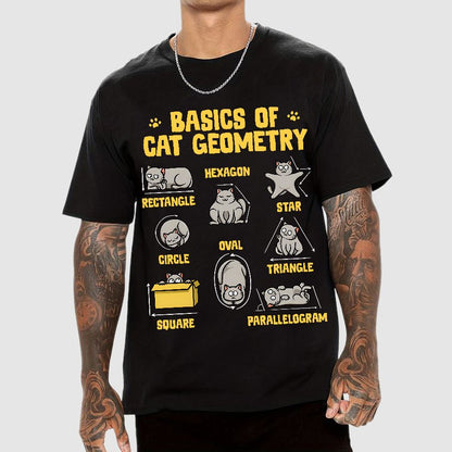 Basics of Cat Geometry Geek T-Shirt