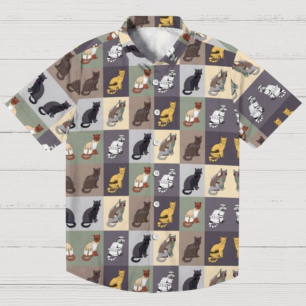 Cats Geek Hawaiian Shirt