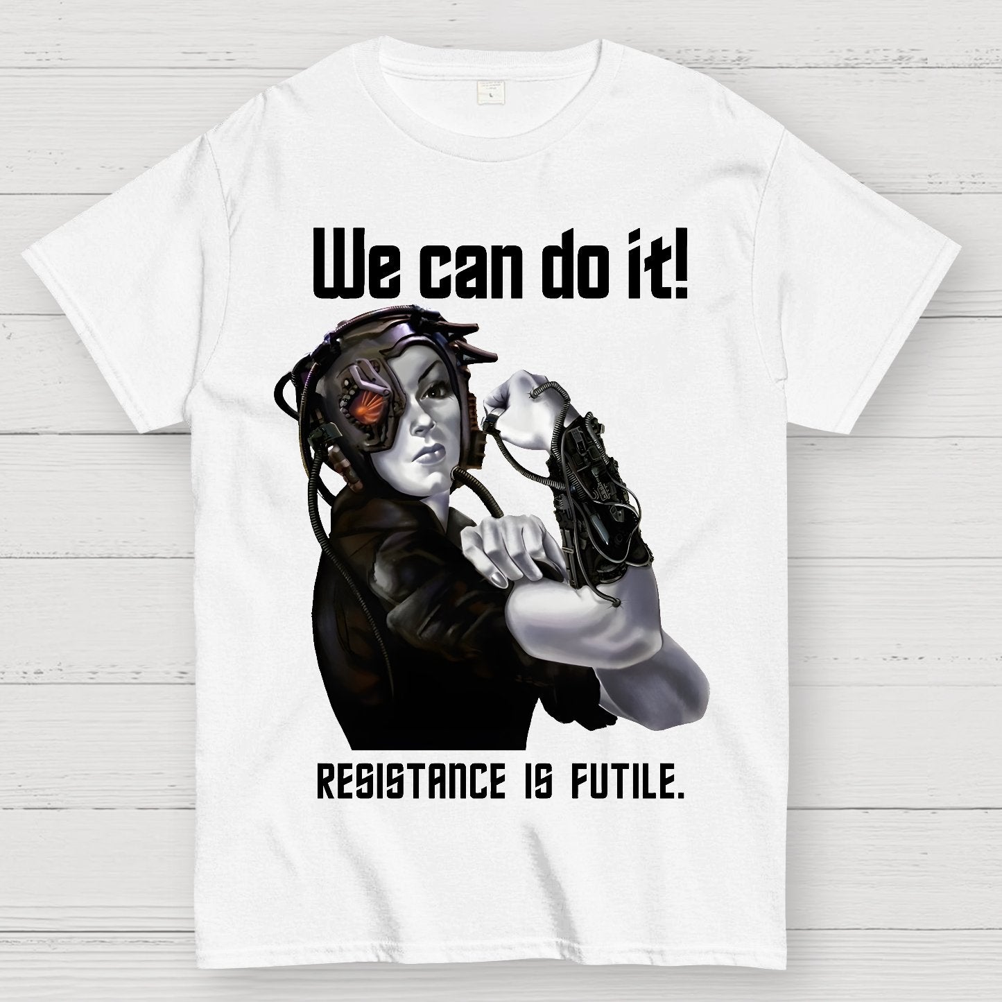 We Can Do It Opposing is Hopeless Geek T-Shirt