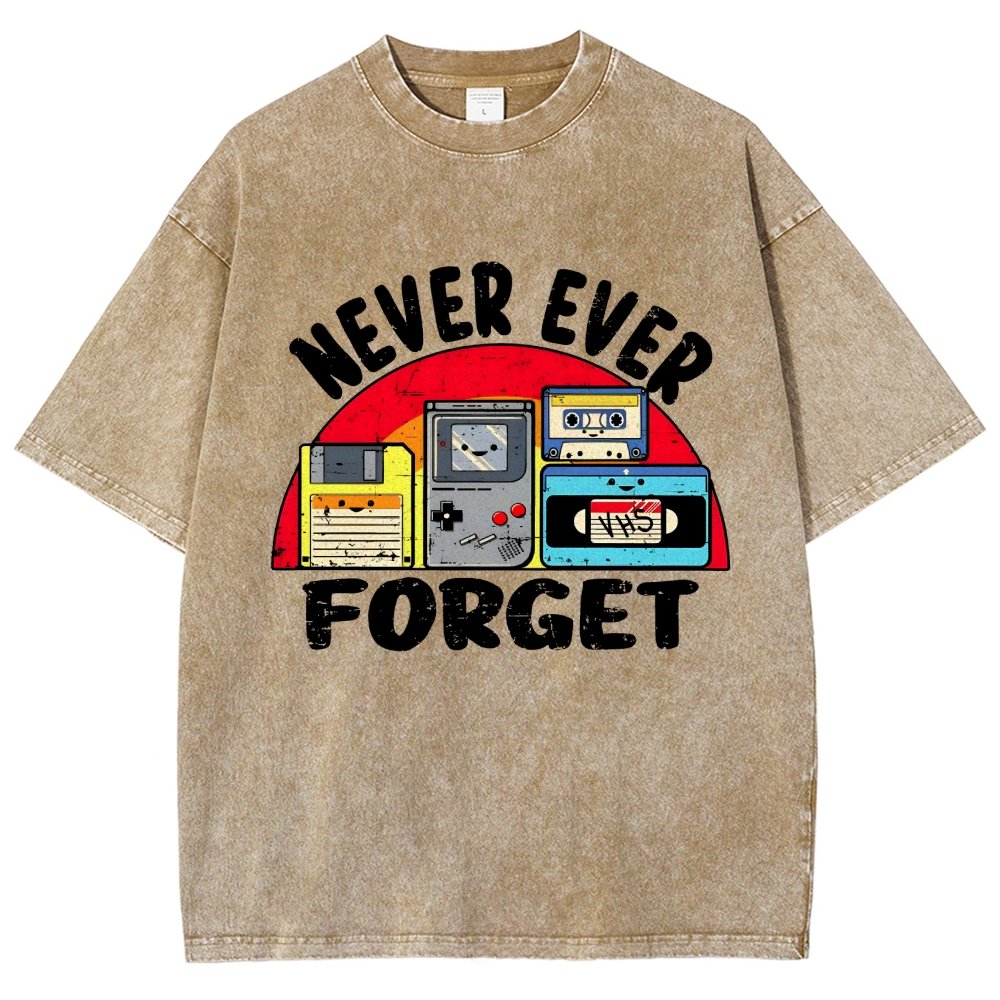 Never Forget Vintage Distressed T-shirt