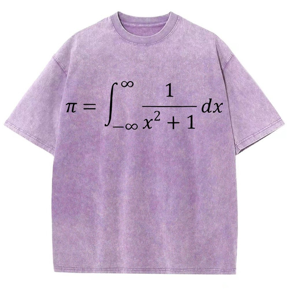 The Constant Number Pi Nerd Vintage Distressed T-shirt