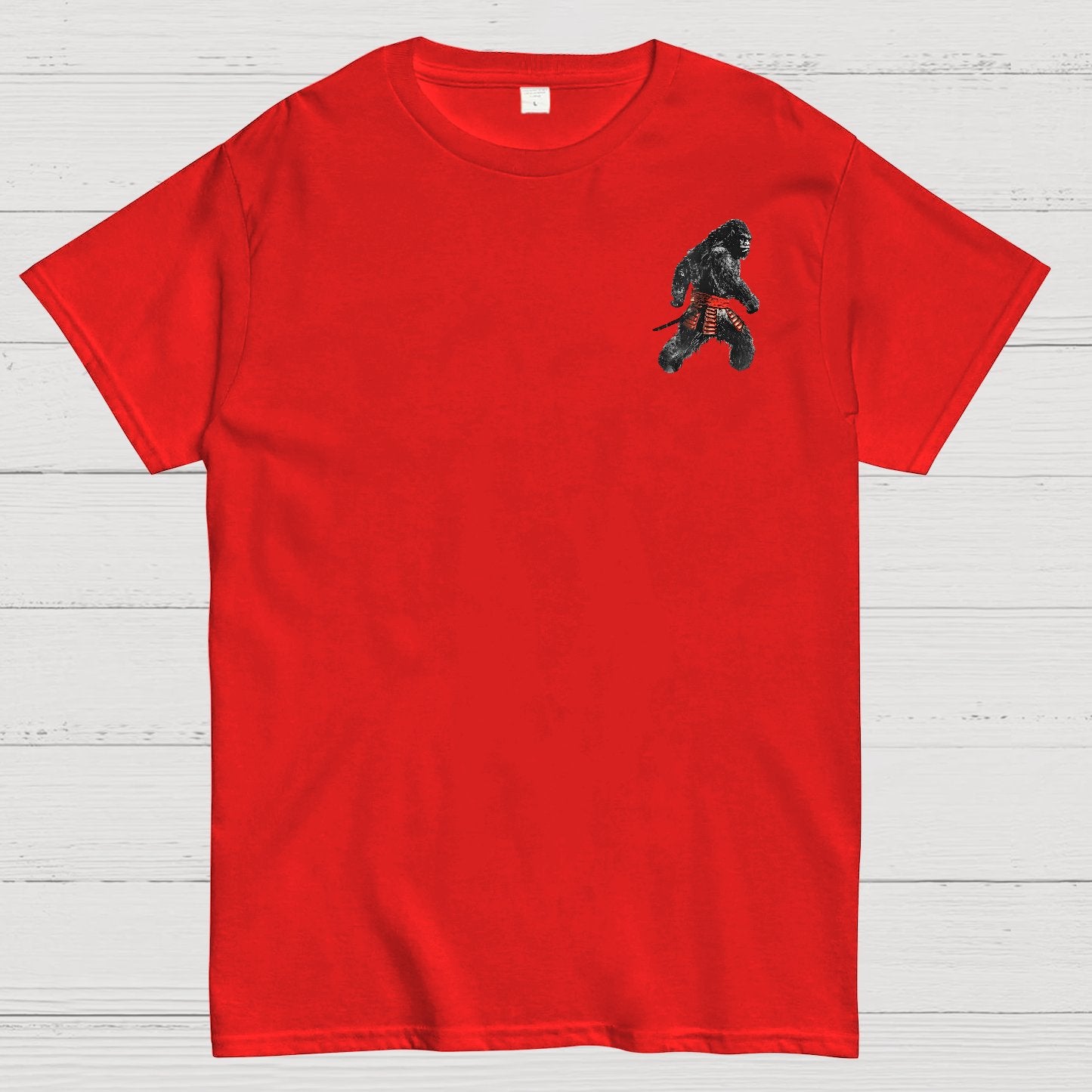 Funny Samurai Ukiyo-e Vintage Graphic Geek T-Shirt