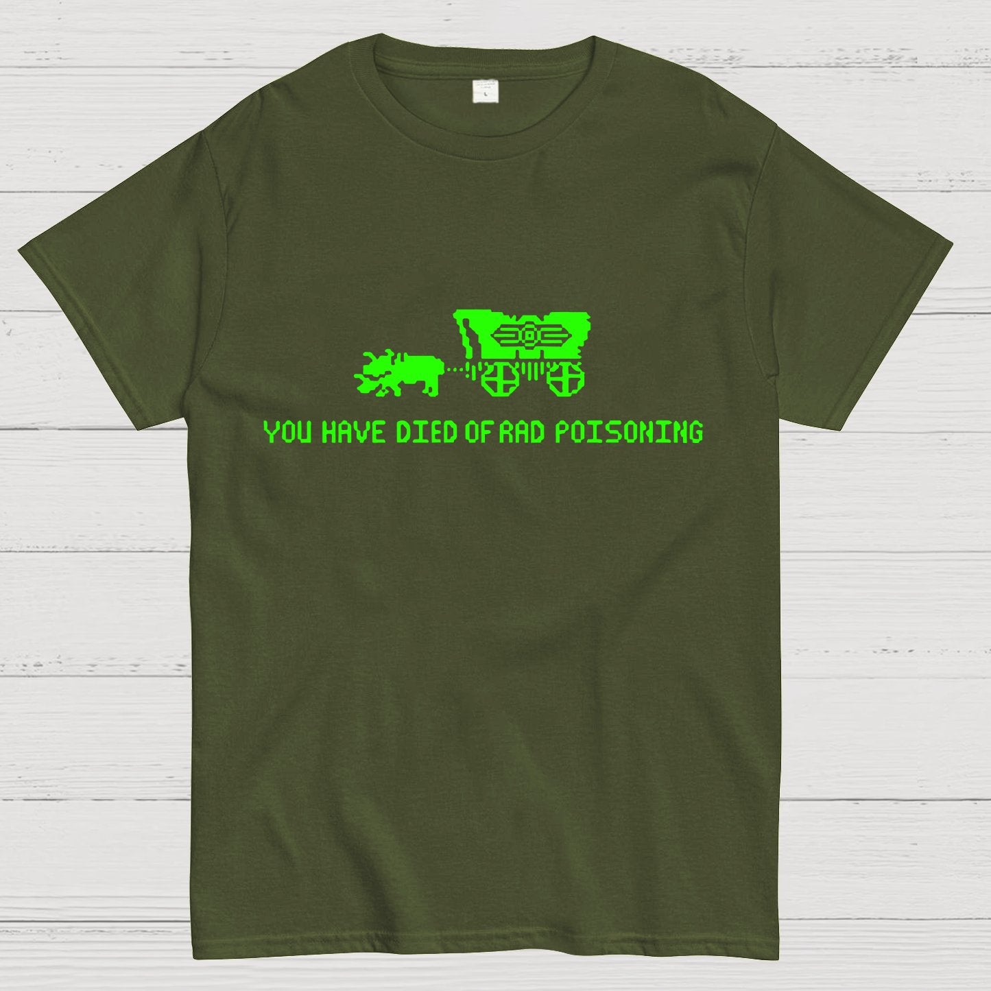 Oregon You Have Died Of Rad Poisoning Geeky T-Shirt