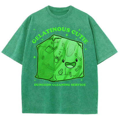 Gelatinous Cute Dungeon Vintage Distressed T-shirt