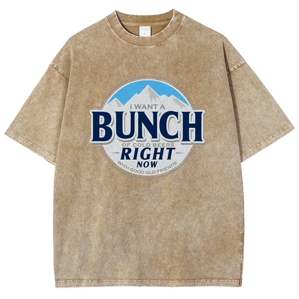 Cold Beers and Friends Right Now! Vintage Distressed T-shirt