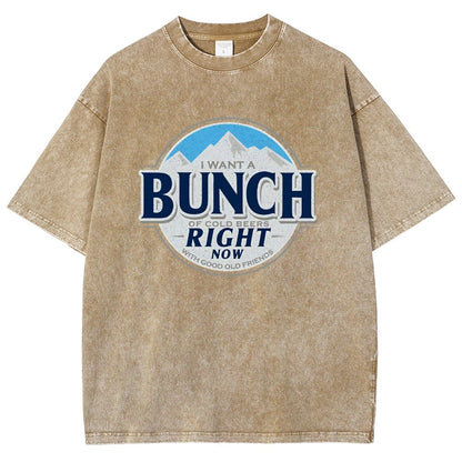 Cold Beers and Friends Right Now! Vintage Distressed T-shirt